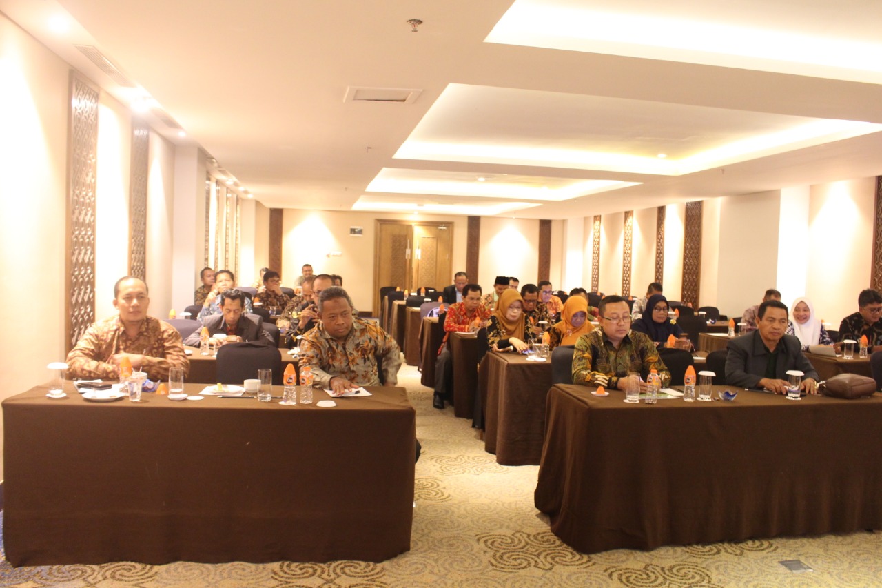 Suasana FGD Forum Wakil Rektor dan Wakil Ketua Bidang Administrasi, Perencanaan dan Keuangan PTKIN se-Indonesia.[Foto:/Ist.]