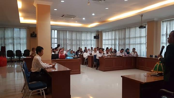 Pembekalan Jabatan Fungsional Guru Besar bagi Dosen tetap PNS lingkup UIN Alauddin Makassar.[Foto:/Ist.]