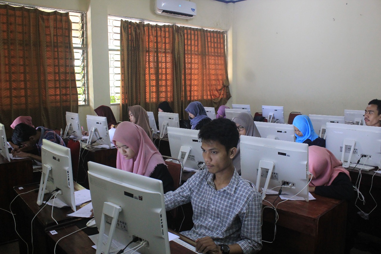 Proses seleksi Program Beasiswa Sertifikasi Kompetensi Mahasiswa Pendidikan Tinggi Vokasi 2019.[Foto:/Ist.]