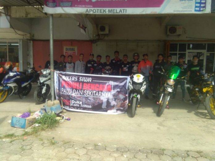 All Bikers Siwa Galang Dana Bencana Gempa dan tsunami Palu Donggala dan Sigi