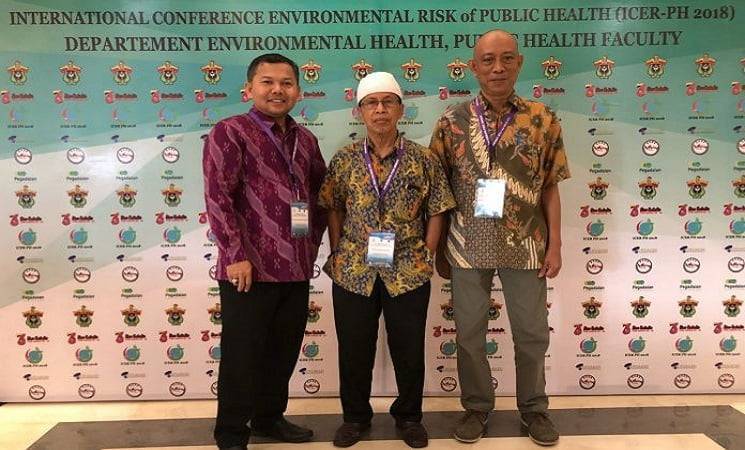 Tiga Guru Besar AKK FKM Unhas Presentasi di Forum Internasional