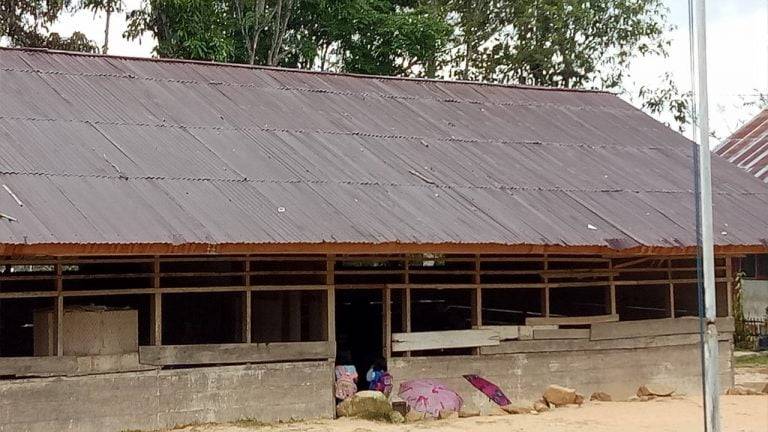Memprihatinkan, Beginilah Kondisi Bangunan SDN 9 Rantebua Toraja Utara