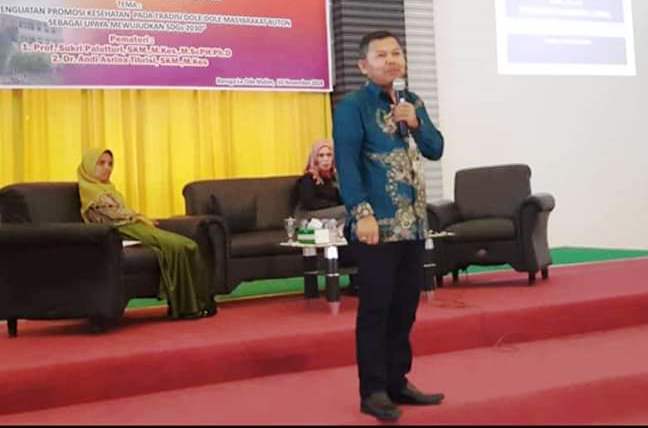 Ketua Perhimpunan Sarjana dan Profesional Kesehatan Masyarakat Indonesia (Persakmi) Wilayah IV meliputi Sulawesi, Kalimantan, Maluku, dan Papua, Prof Sukri Palutturi, PhD.[Foto:/Ist.]