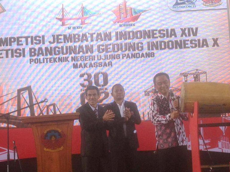 PNUP Jadi Tuan Rumah Pertama di Indonesia Timur untuk Kompetisi Jembatan dan Bangunan 2018