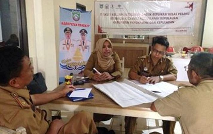 Pangkep Replikasi Kelas Perahu Keseluruh Pesisir Kecamatan Kepulauan
