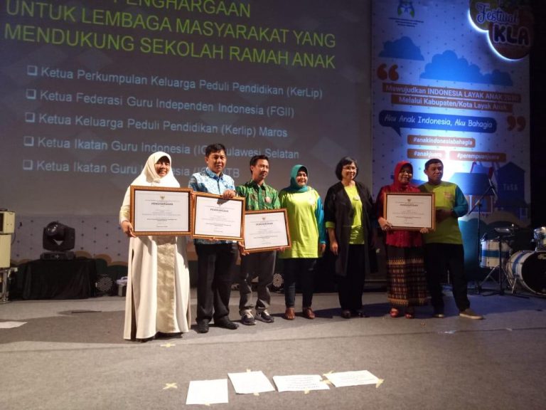 Dukung SRA, IGI Sulsel Dapat Penghargaan dari Menteri PPPA
