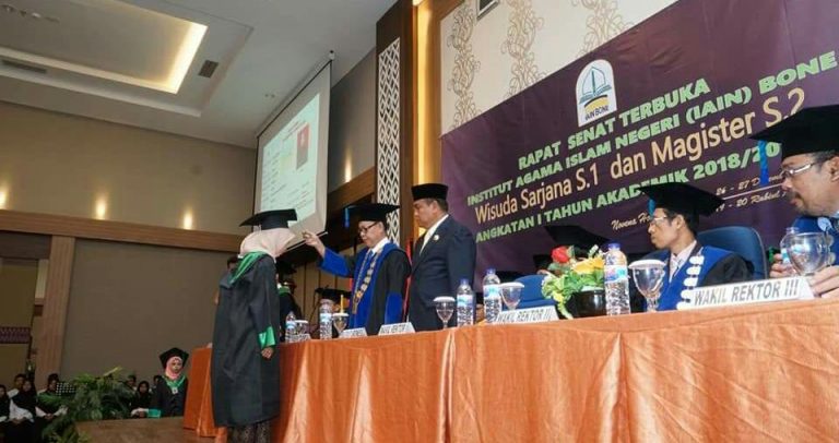 IAIN Bone Gelar Wisuda Selama Dua Hari di Hotel, Ini Harapan Bupati