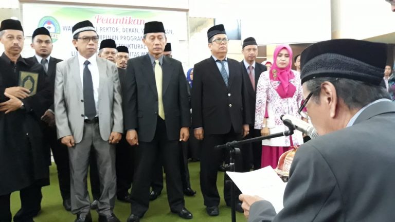 Unimerz Lantik Pejabat dan Jajarannya