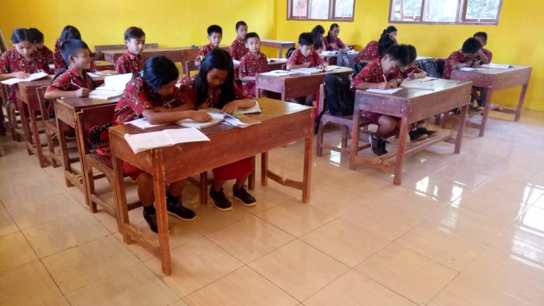Rehab Dua Ruang, SDN 186 Tandung Ra’bung Rampung Seratus Persen
