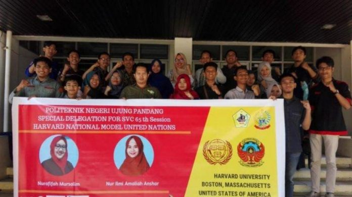 Dua mahasiswa PNUP bertolak ke Amerika Serikat menghadiri undangan HNMUN.[Foto:/Ist.]