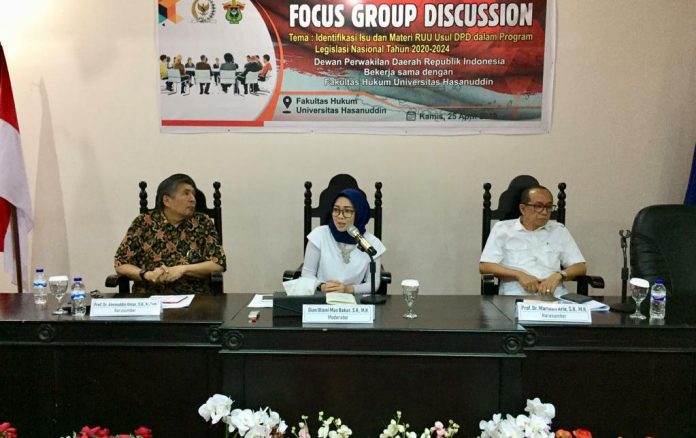 FGD Naskah Akademik Legislasi Nasional.[Foto:/Ist.]