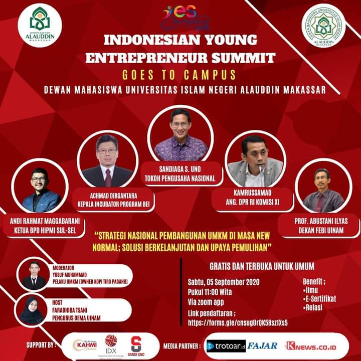 Dema UIN Alauddin Gelar IYES  Goes to Campus 2022 Bahas 