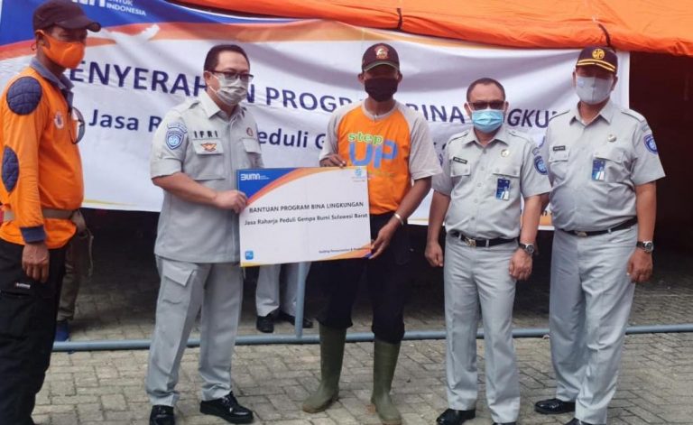 Jasa Raharja Peduli Salurkan Bantuan ke Sulbar