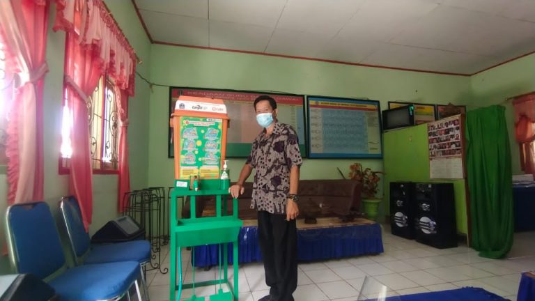 SD Seberang Bone Punya Wastafel Canggih Cegah Covid-19