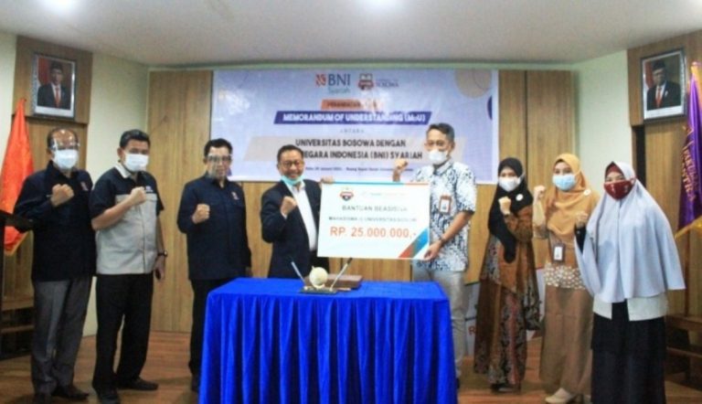 Unibos dan BNI Syariah Jalin Kerja Sama, Ada Bantuan Beasiswa