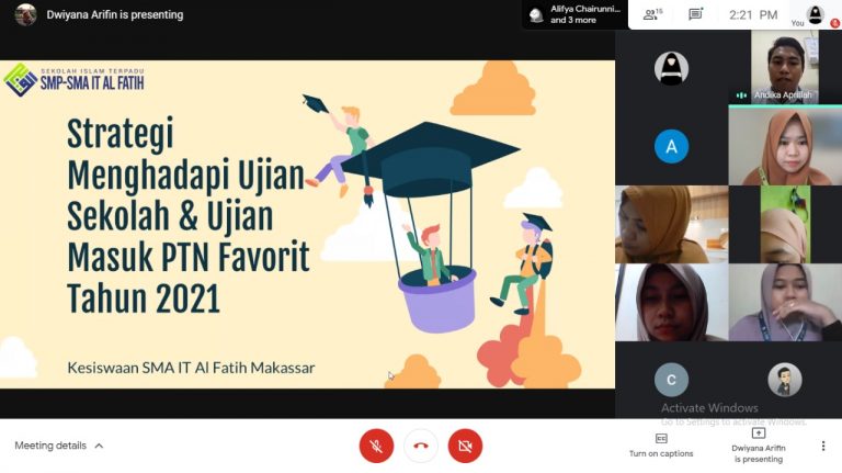 Generasi Unggul Berkarakter Qur’ani, SIT Al Fatih Adakan PTC