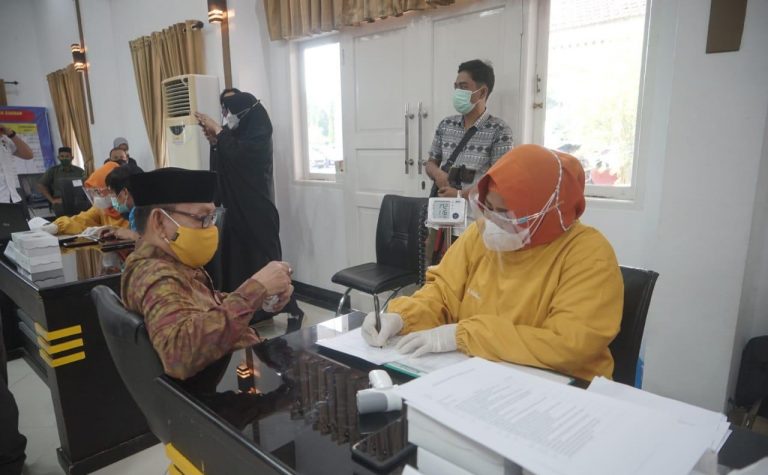 Begini Kesaksian Rektor IAIN Bone Usai Ikuti Vaksinasi Covid-19