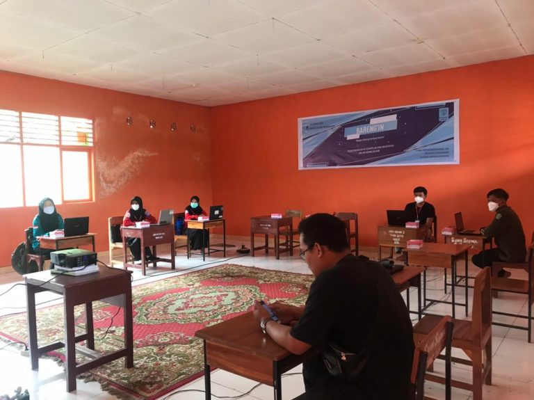 New Normal Tak Menghalangi PDM 503 MAN 3 Kota Makassar Adakan Kelas Desain