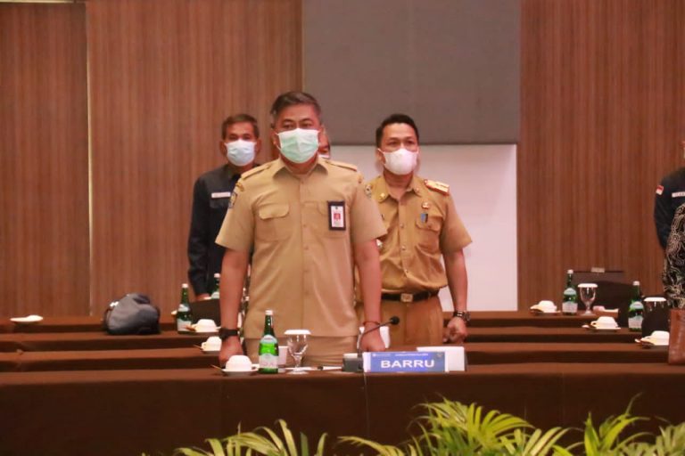 Plh.Bupati Barru Hadiri Komitmen TP2DD Se Sulsel Untuk Transformasi Digital