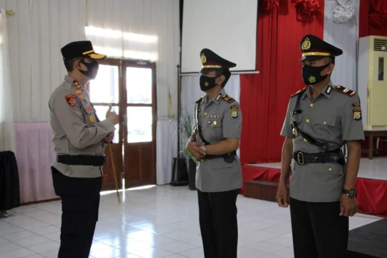 Lantik 3 Kapolsek, Kapolres Bone Sampaikan Pesan Ini