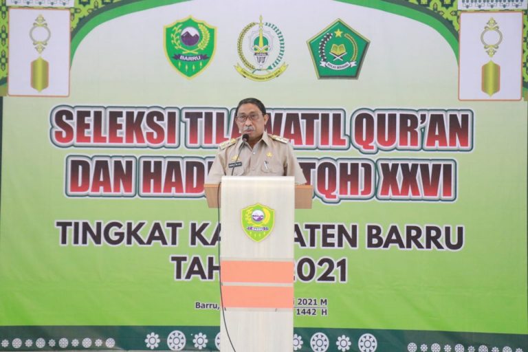 Buka Acara Tilawatil Qur’an dan Hadist, Wabup Nasruddin AM Pamit