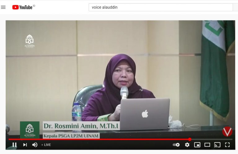 Cegah Kekerasan Seksual di Kampus, PSGA UIN Alauddin Dorong Peraturan Rektor
