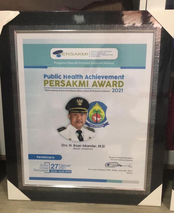 Hadiri FGD PERSAKMI Sulsel, Bupati Jeneponto Paparkan Capaian Atasi Masalah Kesehatan