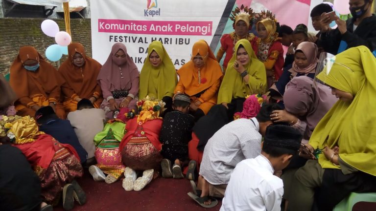 Komunitas Anak Pelangi Gelar Festival Hari Ibu