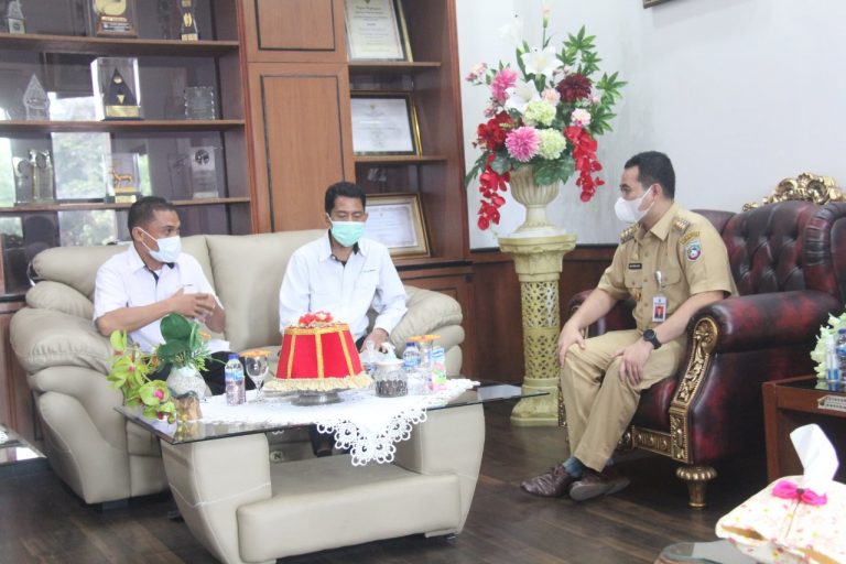 Sosialisasikan Program Beasiswa Kalla Educare, SIA Kunjungi Kantor Bupati Pangkep