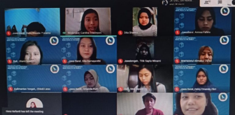 Komunitas Pena Perdamaian Gelar Workshop Public Speaking Secara Daring