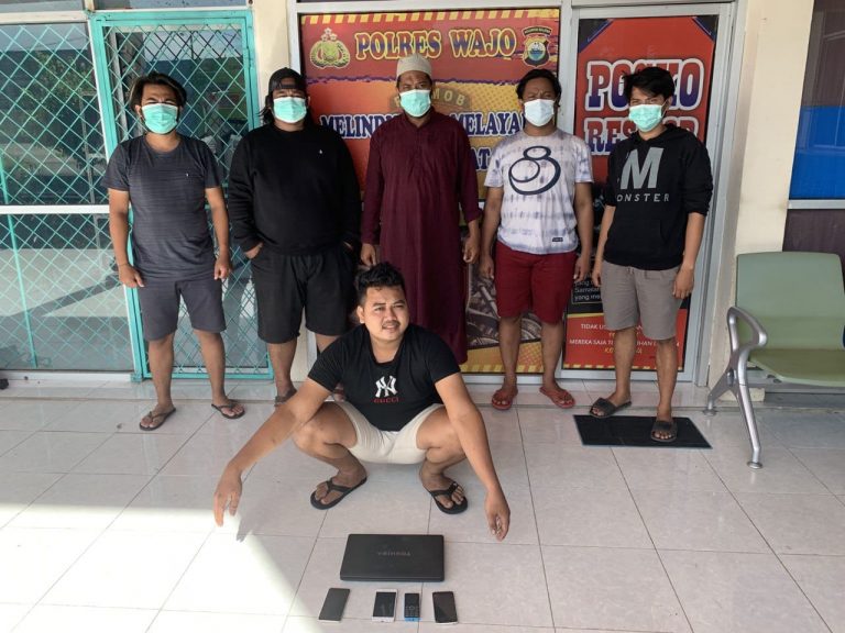 Tim Resmob Polres Wajo Amankan Pelaku Penipuan Online, Begini Kronologisnya