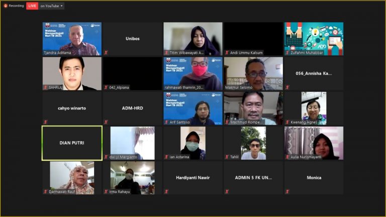 Peringati Hari Tuberculosis, FK Unibos Hadirkan Dua Pakar TB untuk Sharing Session