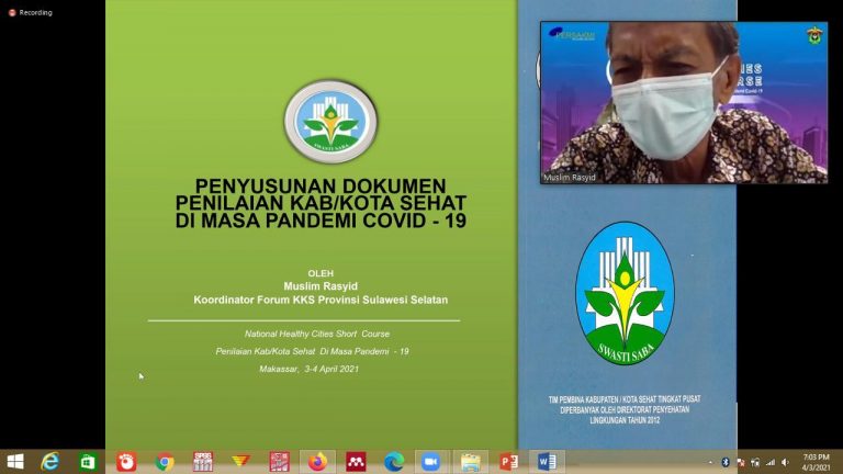 Kabid Kesmas Dinkes Sulsel dan Ketua KKS Sulsel Hadir Sebagai Pemateri di Short Course PERSAKMI Sulsel