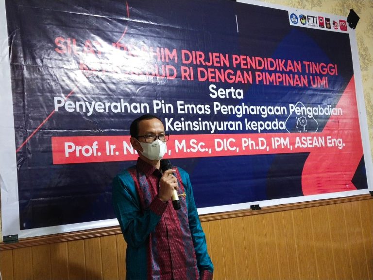 Temu Pimpinan UMI dengan Direktur Jendral Pendidikan Tinggi Kemendikbud, Begini Pembahasannya