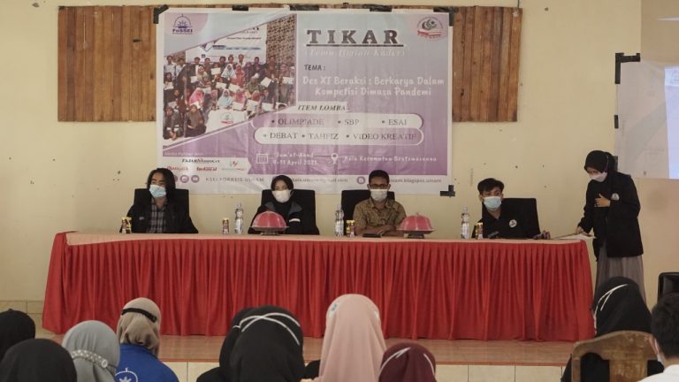 FORKEIS UIN Alauddin Sukses Adakan Temu Ilmiah Kader 2021