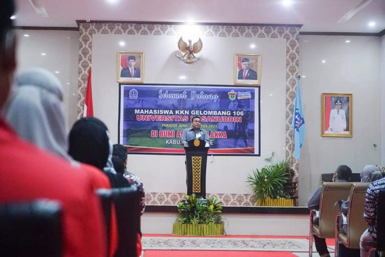 Kolaborasi Majukan Desa, Bupati Bone Harap Mahasiswa Menginspirasi Masyarakat