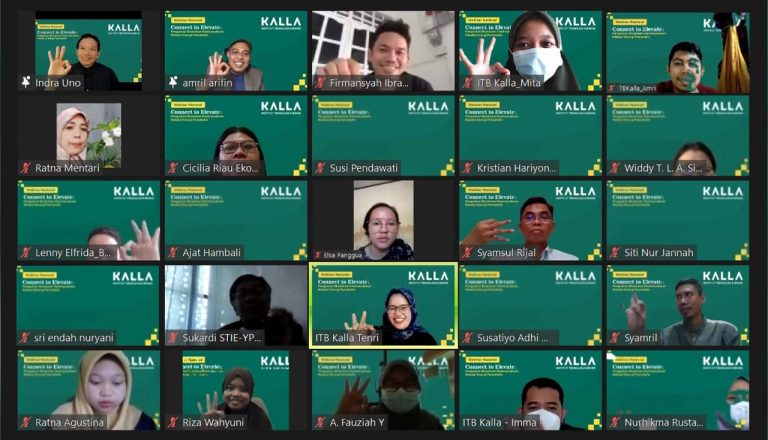 Mengusung Penguatan ekosistem Kewirausahaan, ITB Kalla Hadirkan Webinar Nasional