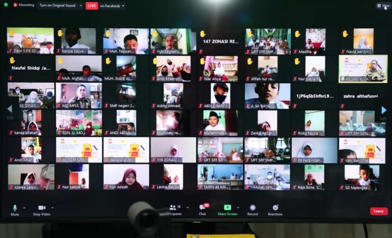 Masa Pengenalan Lingkungan Sekolah Digelar Via Zoom, Danny Harapkan Siswa Belajar Dengan Baik