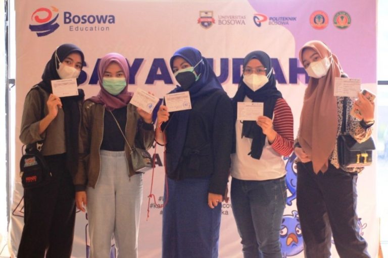 Cegah Resiko Terjangkit Covid-19, Bosowa Education Gelar Vaksin Kedua