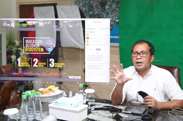 Danny Duduk Bersama IDI Makassar Bahas Makassar Recover dan Isolasi Apung