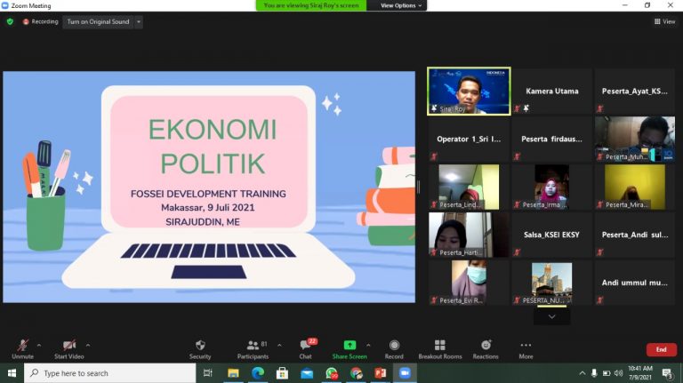 Forkeis Sukses Gelar Fossei Development Training