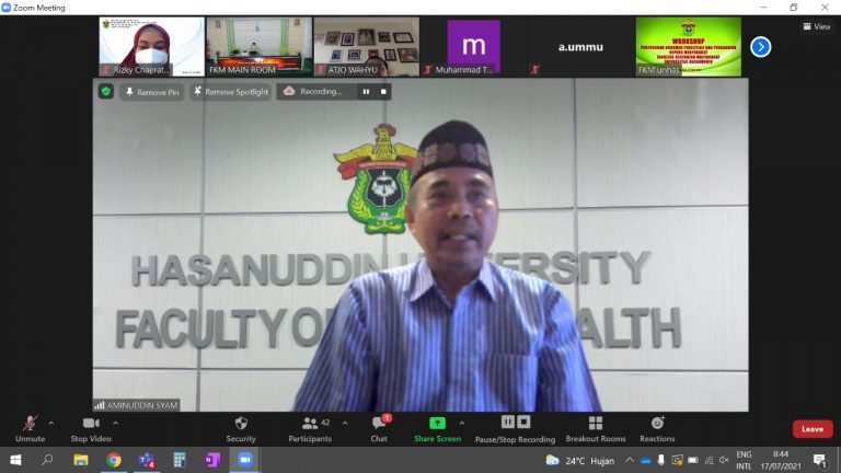 FKM Unhas Gelar Workshop Penyusunan Dokumen Roadmap Penelitian dan Pengabdian kepada Masyarakat
