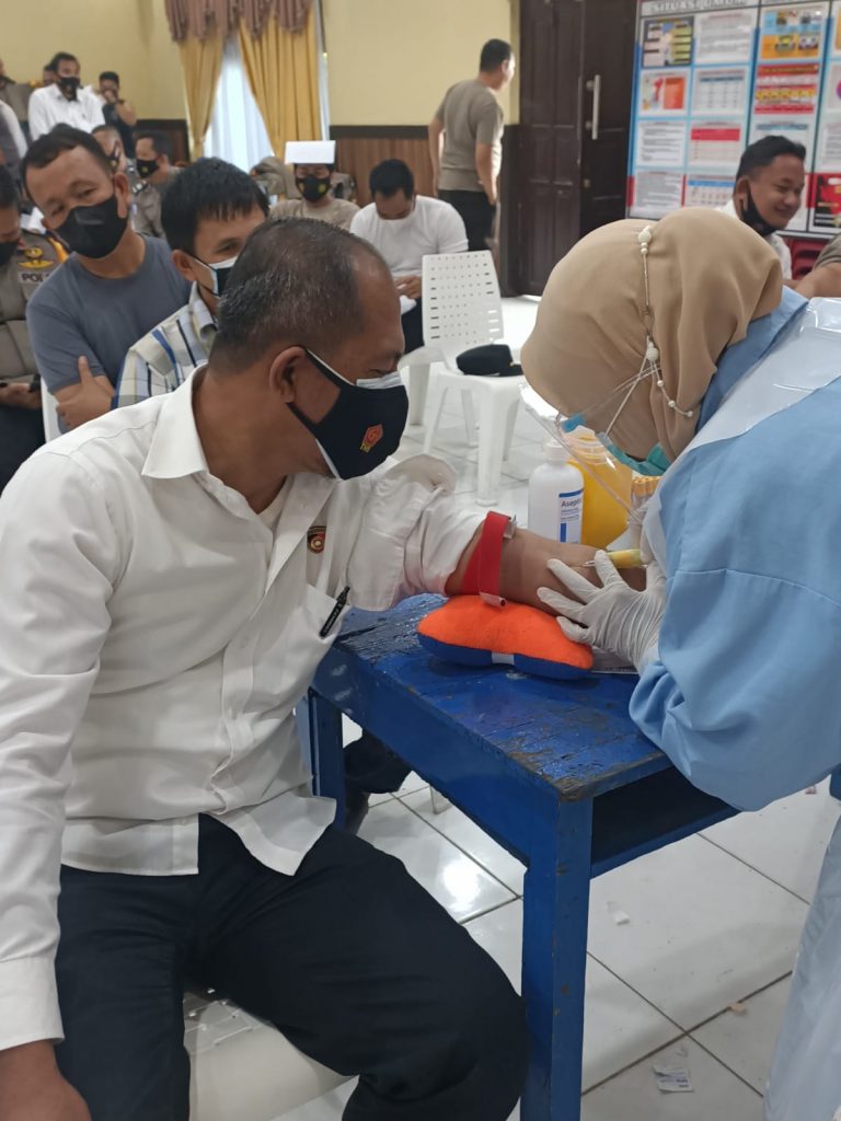 Polres Wajo Lakukan Pemeriksaan Kesehatan Berkala