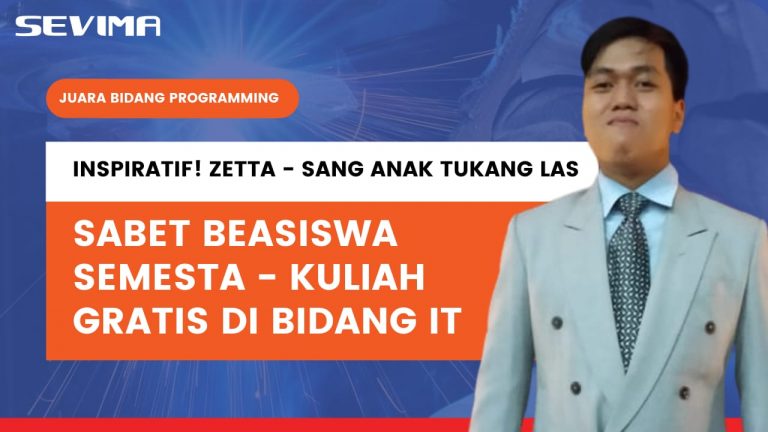 Anak Tukang Las ini Jadi Jagoan IT dan Terima Beasiswa Semesta