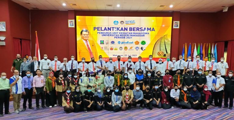 Lantik 13 UKM Se-UNM, Rektor UNM: Jaga Citra Institusi