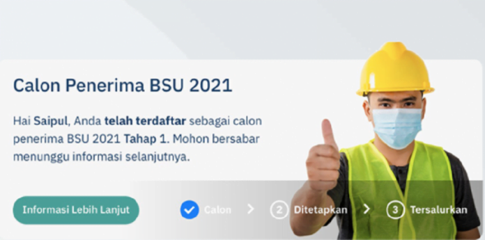 Cek bsu.Kemnaker.go.id Pencairan BSU Karyawan Nilai BLT Rp1 Juta, Begini Caranya!