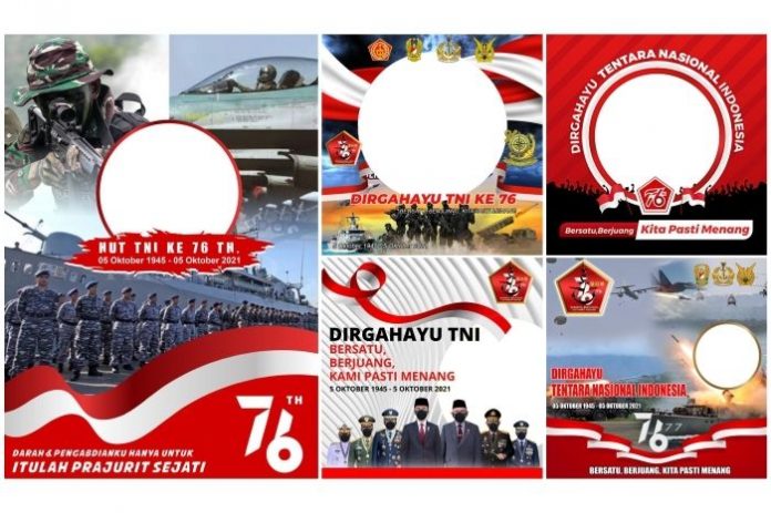 Ini 15 Link Twibbon HUT TNI ke 76, Yuk Cek Disini!