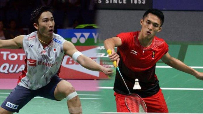 Denmark Open 2021 : Lawan Berat, Jonathan Cristie Lawan Peringkat 1 Dunia