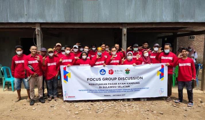 Tim PRN Fakultas Peternakan Unhas Lakukan FGD Profil Sosioteknoproduksi dan Kebutuhan Pasar Ayam Kampung di Dua Kabupaten