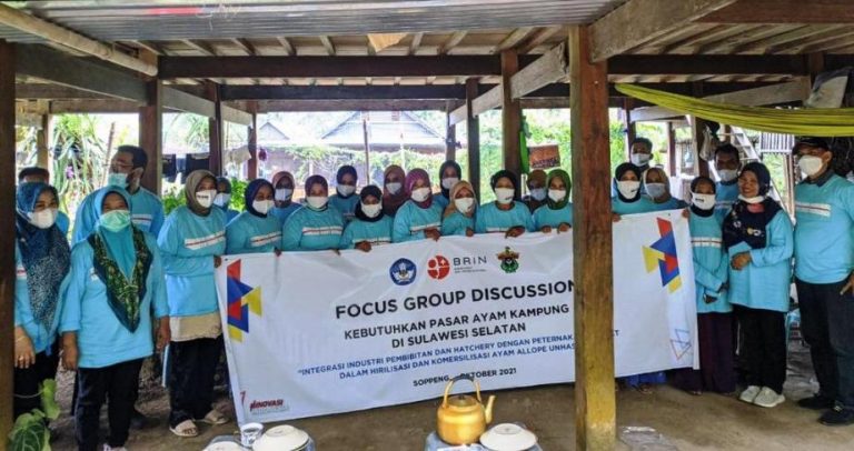 Tim PRN Fakultas Peternakan Unhas Gelar FGD Profil Sosioteknoproduksi dan Kebutuhan Pasar Ayam Kampung di Soppeng